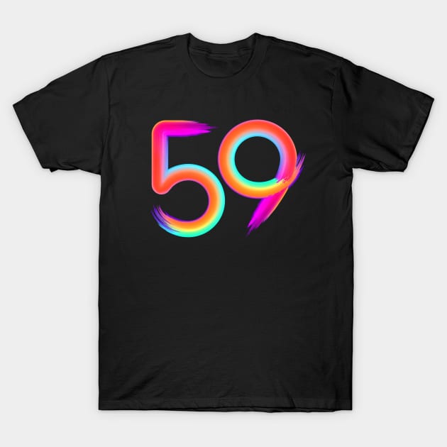 brushed 59 T-Shirt by MplusC